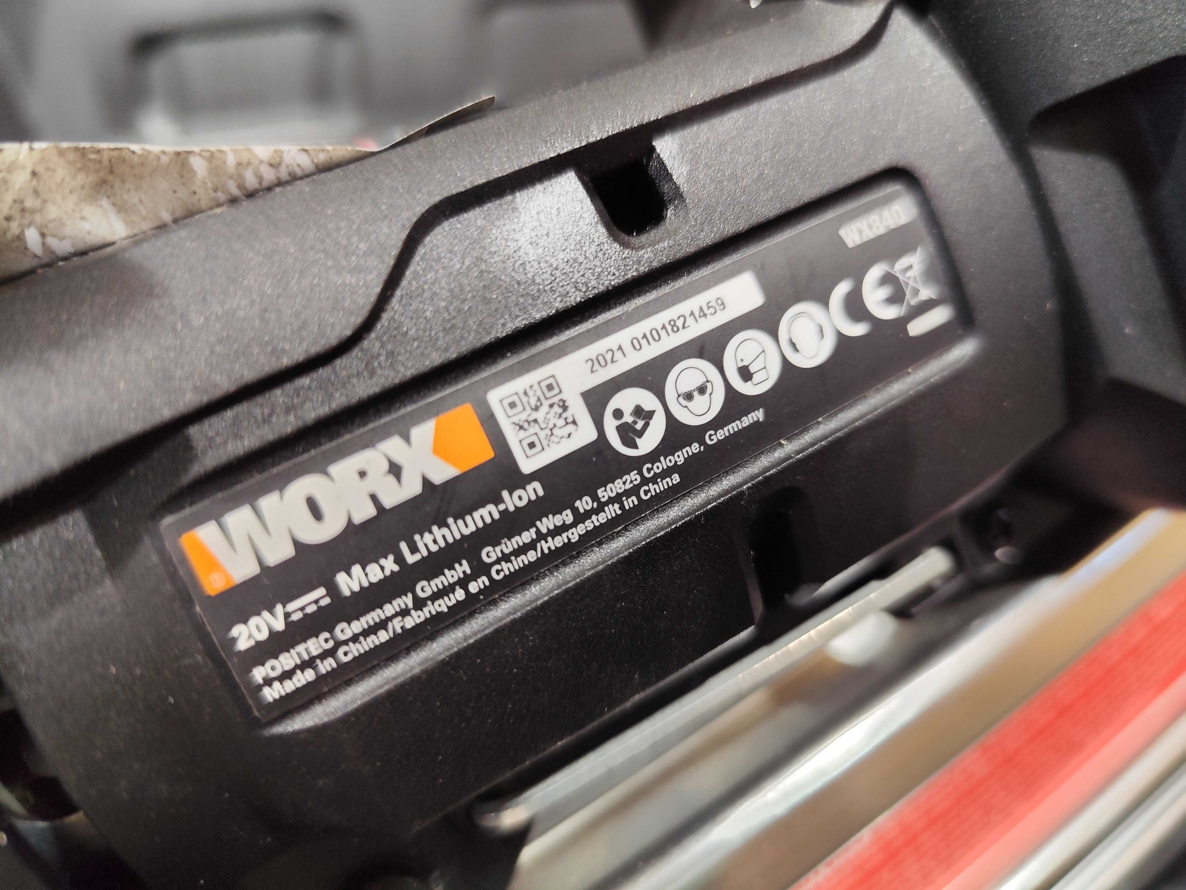 WORX WX840 Nailforce 2w1 Gwoździarka Akumulatorowa 20V USZKODZONA