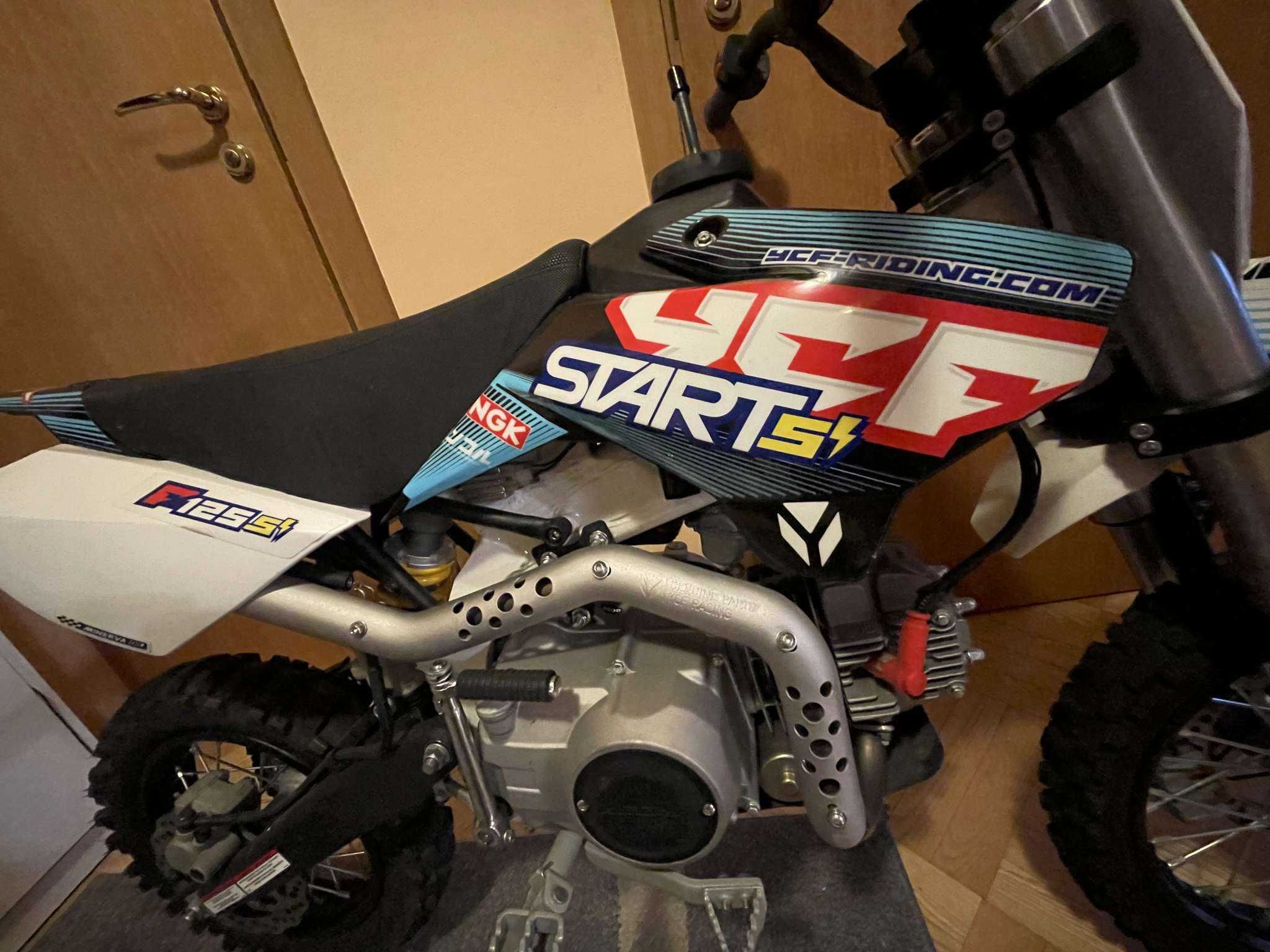 2021 YCF start 125se 14 12 mini cross enduro jak nowy! Rozrusznik!