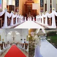 Dekoracja kościoła na ślub 699 zł kompleksowo biały dywan do ślubu
