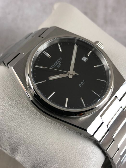 Tissot PRX Quartz 40mm Black Dial – NOWY | Full Set | Gwarancja