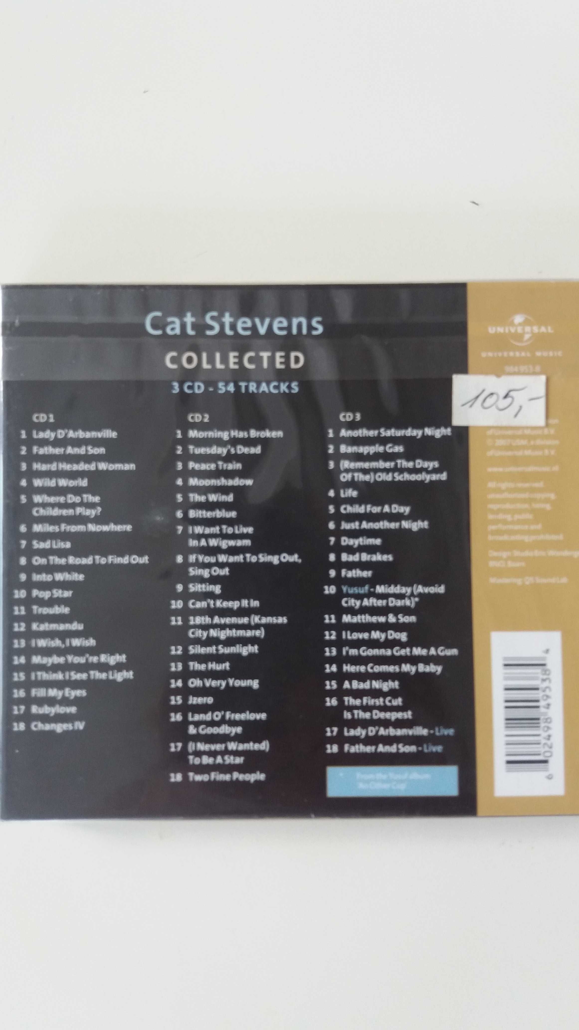 Cat Stevens Collected album 3 CD folia