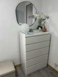 Cómoda IKEA KULLEN c/5 gavetas, branco, 70x112 cm