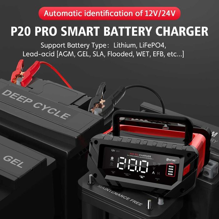 Автоматическое зарядное устройство HTRC P20 Pro 20A 12-24V
