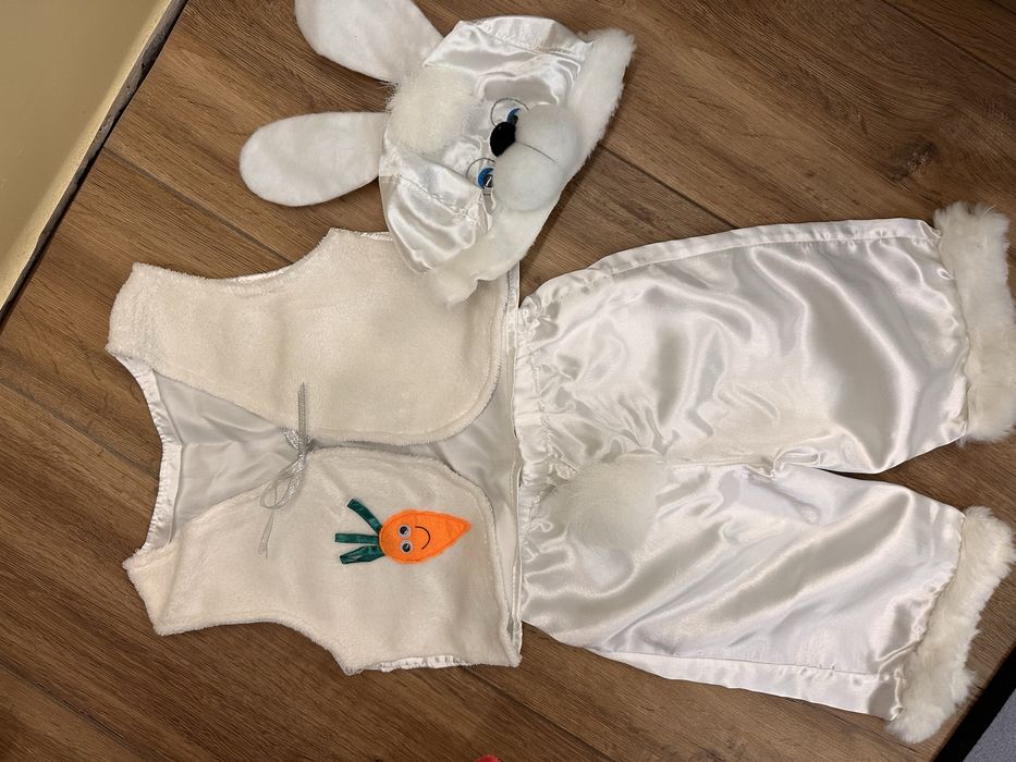 Костюм новорічний зайчик. 2-3 роки