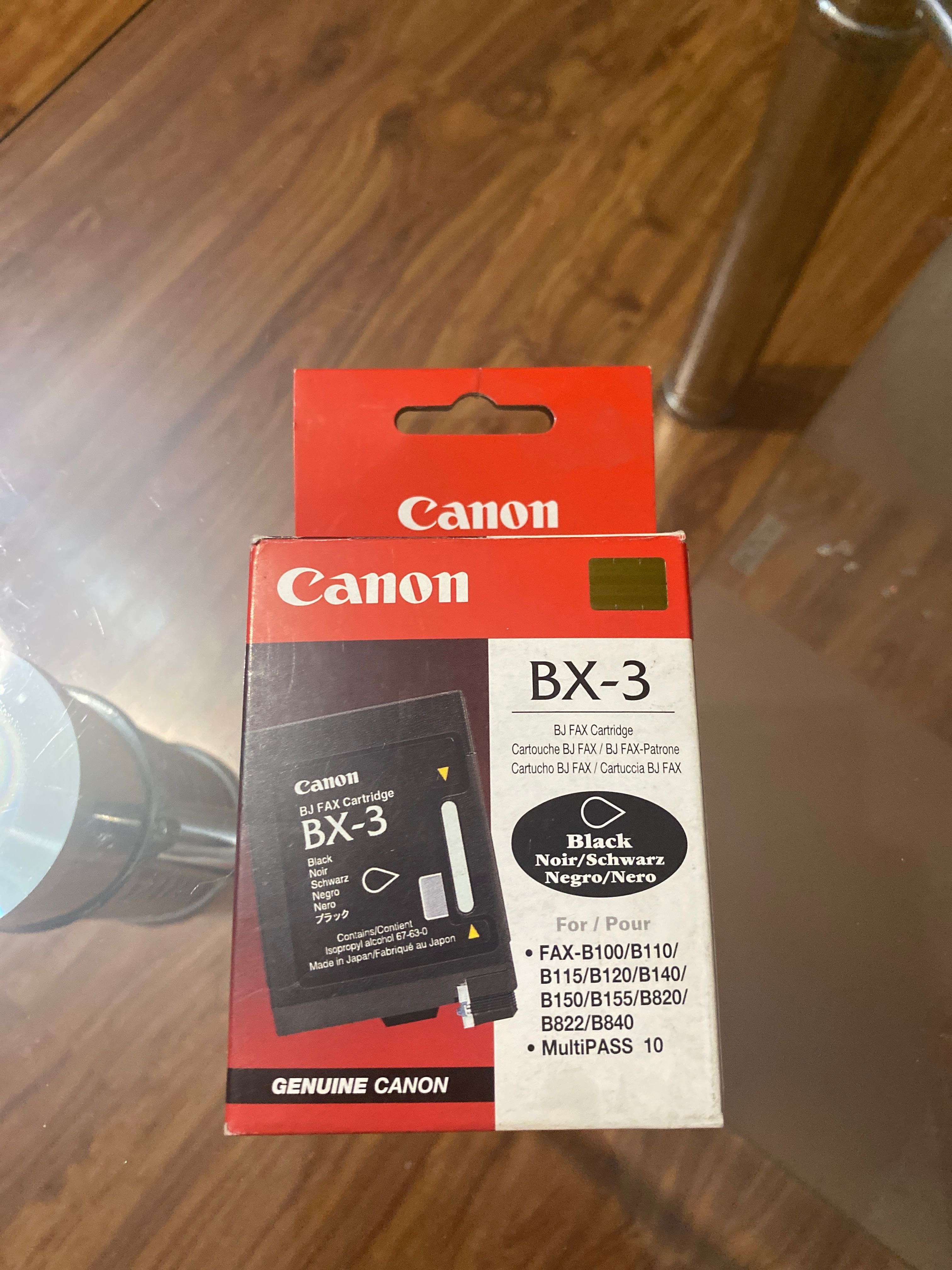 Canon BX-3 Oryginał Czarny 
Tusz do drukarki 3 sztuki