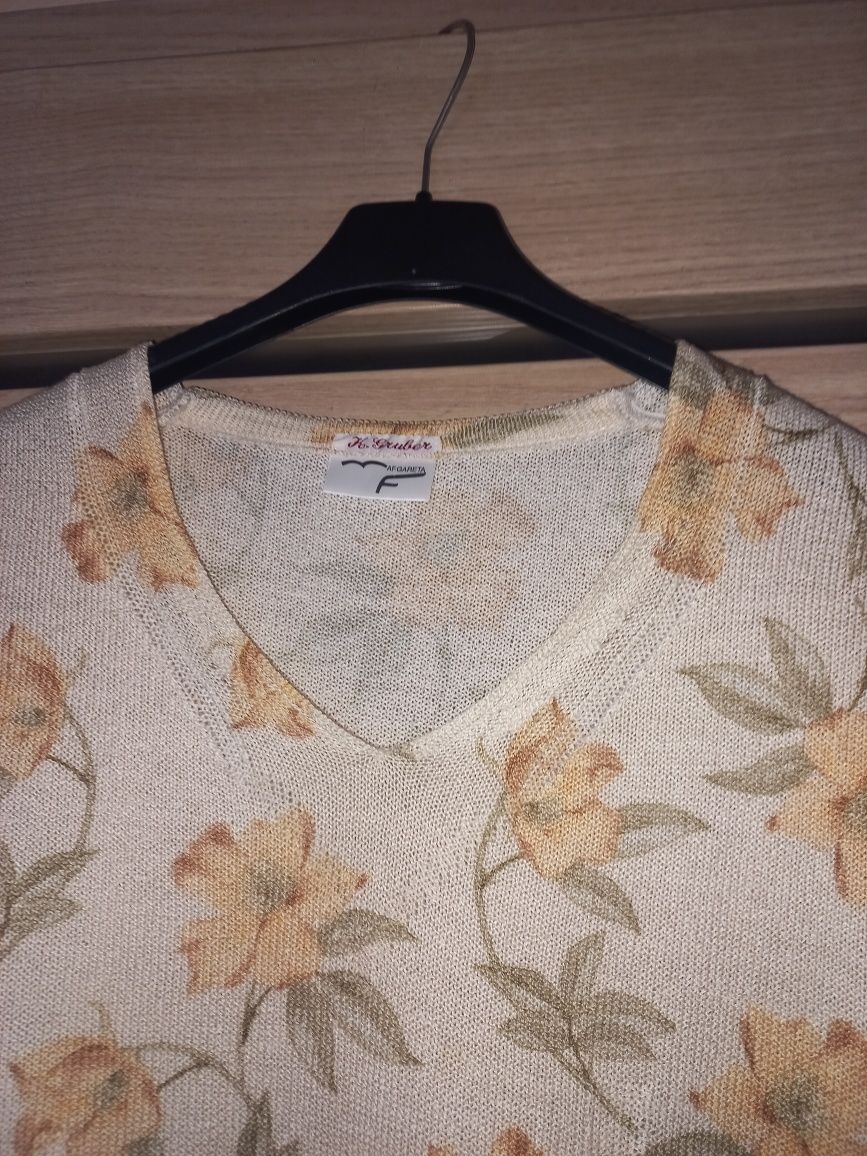 Bluzka sweterkowa, biust: 70x2