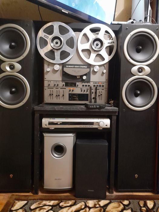 Олимп 004 Стереофонический  магнитофон-приставка  фантастика оригинал