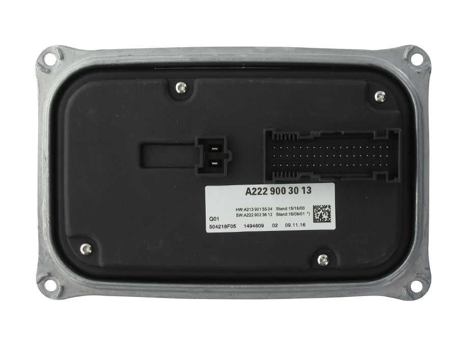 Centralina Balastro Faróis LED Mercedes Classe E W213 Plug&Play (NOVO)
