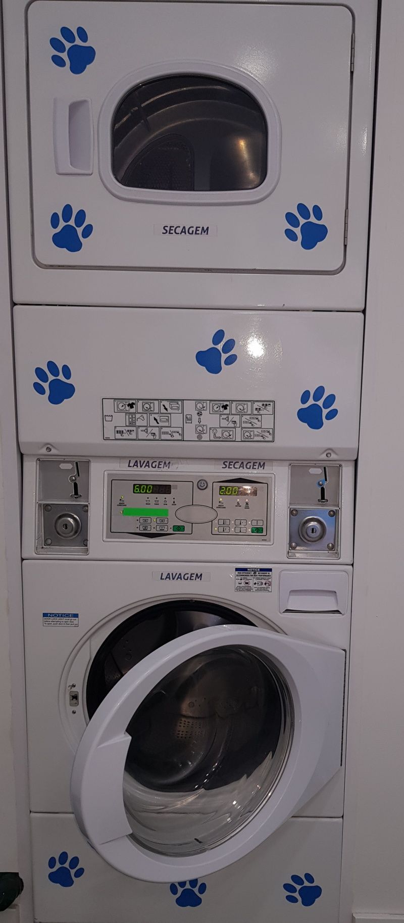 Máquina Industrial Marca Primus 10 kg lavar e secar