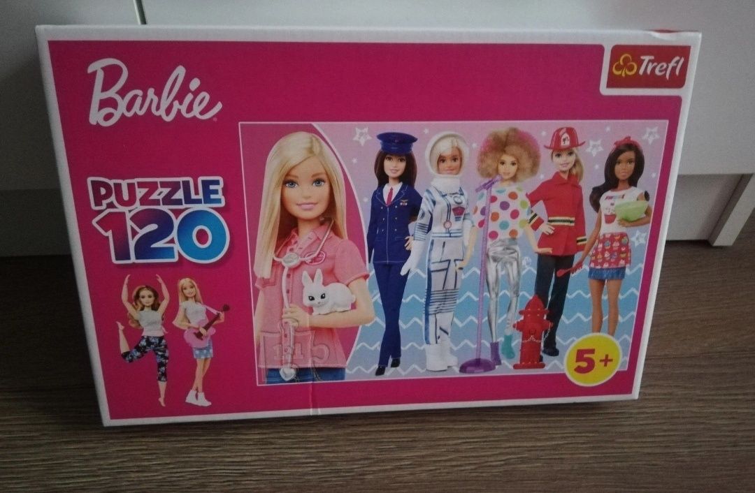 Puzzle Barbie 120 elementów