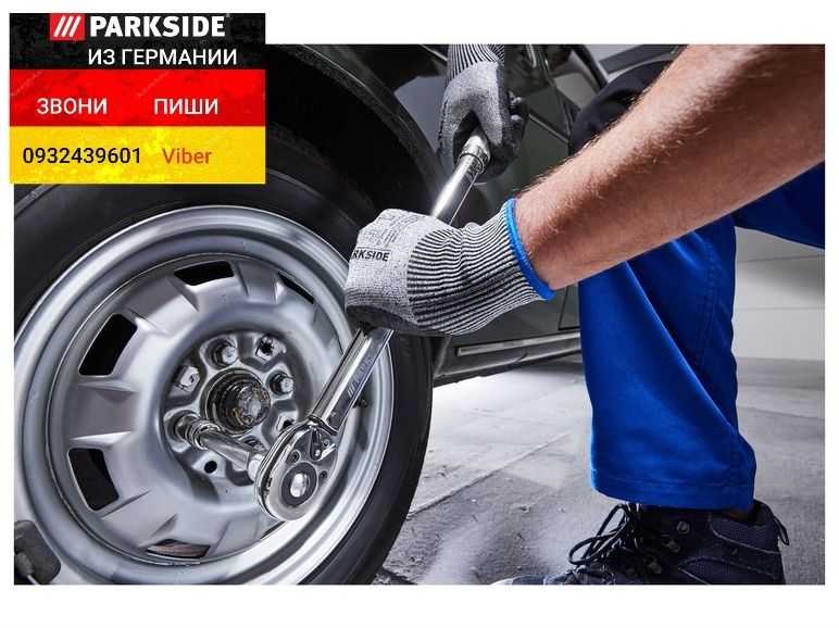 Ключ динамометрический 1/2" 80-210Nm из ГЕРМАНИИ Parkside колёсный клю
