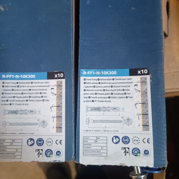 Kołek ramowy Rawlplug 10x300