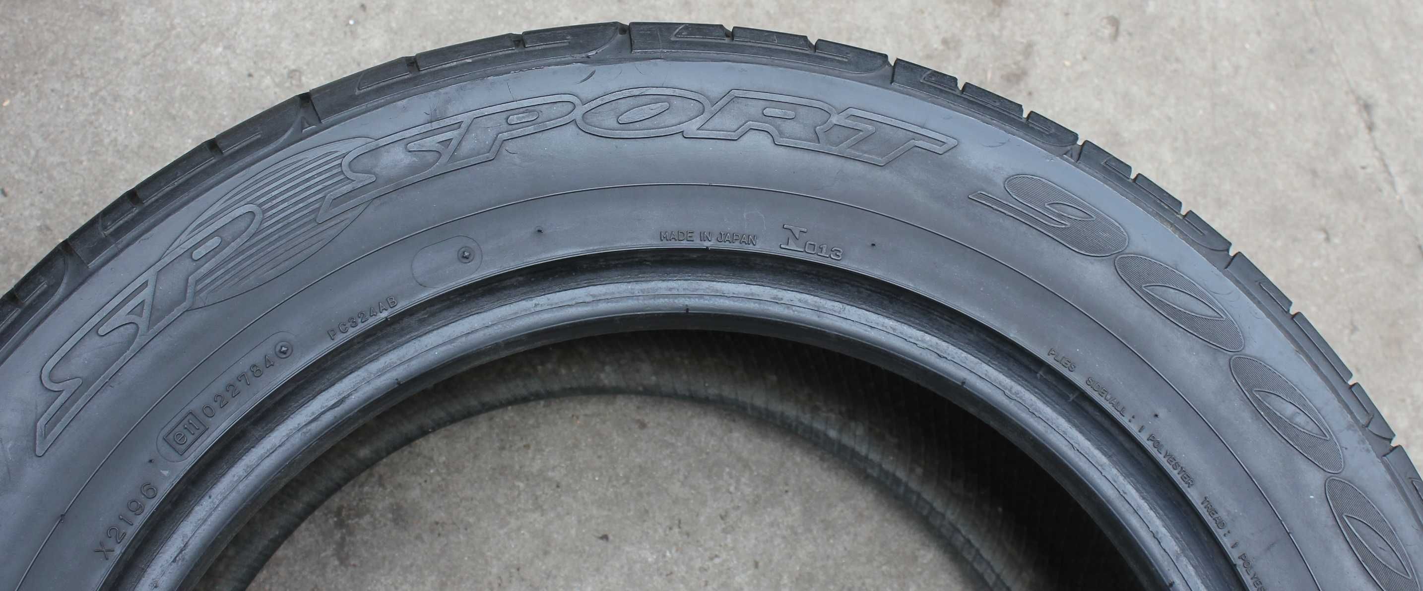 Літні шини, літня резина 225/55/R16 Dunlop Sp Sport, на задок