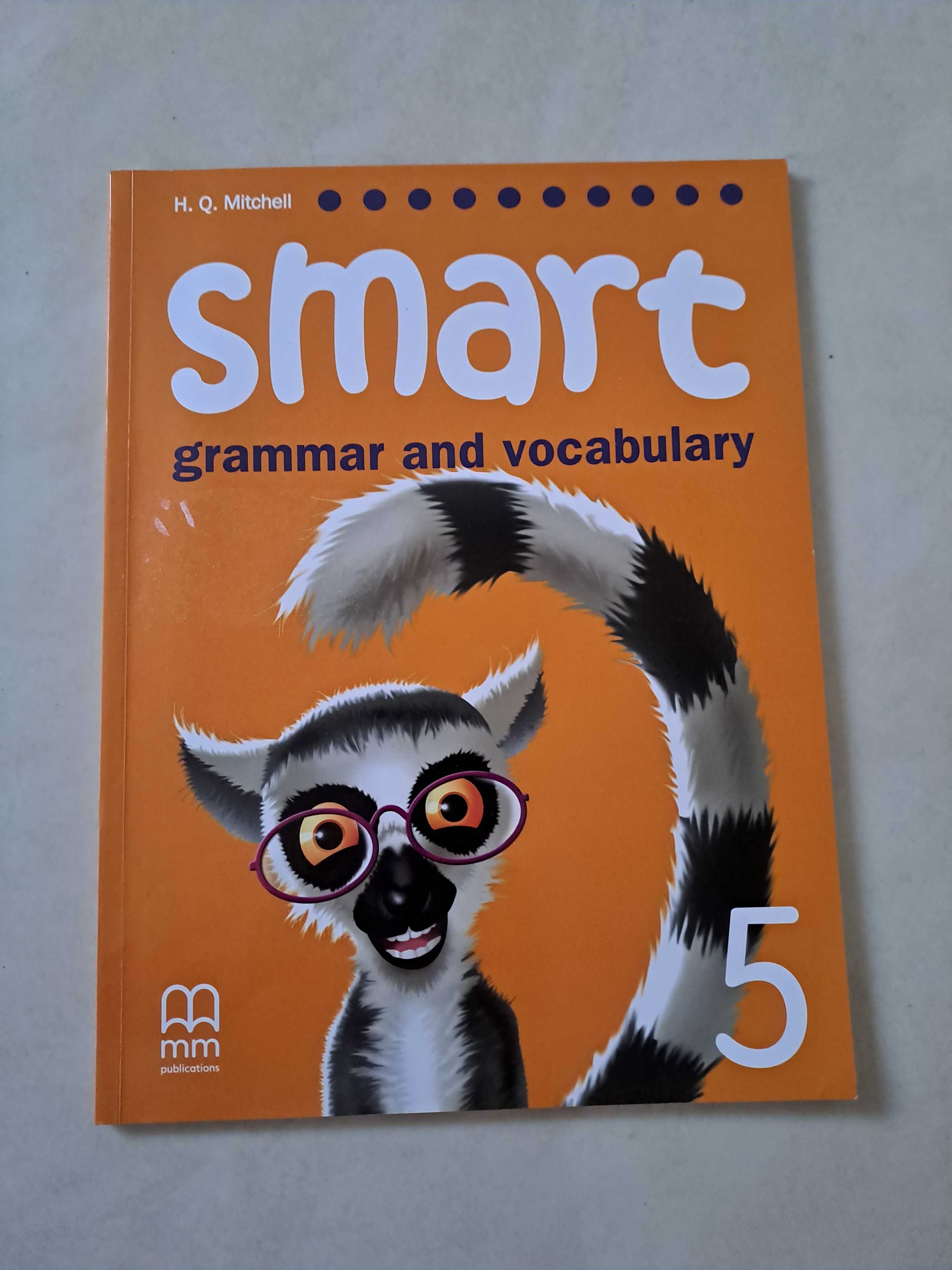 Książka podręcznik smart grammar and vocabulary 5