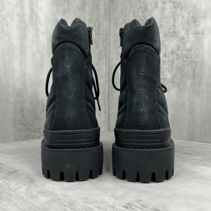 Нові Balenciaga Strike Destroy Combat Boots Black/Преміум якість!