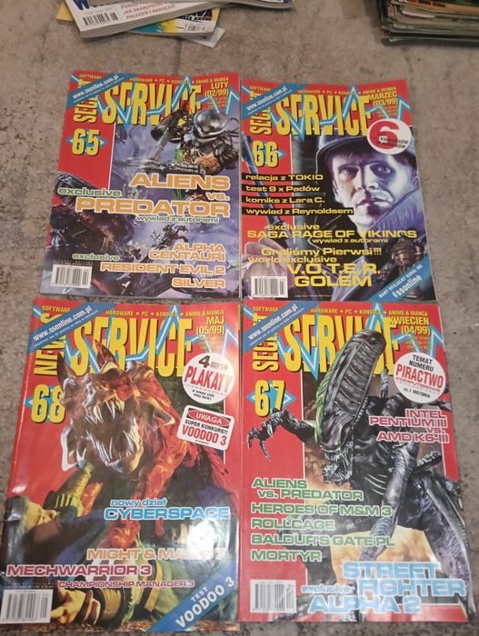 Czasopisma secret service 4 sztuki