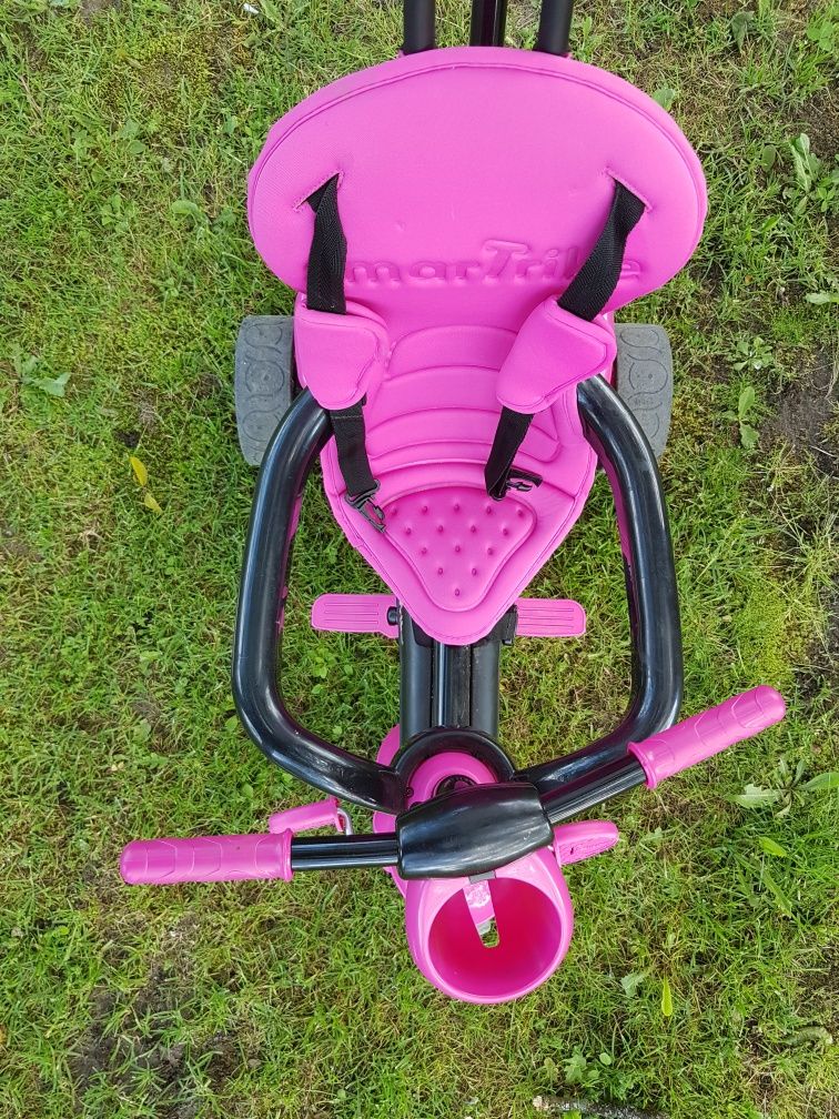 Rowerek trójkołowy Smart Trike różowy