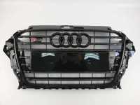 Решітка Радіатора AUDI A3 2013-2015год.S Стиль Full Black