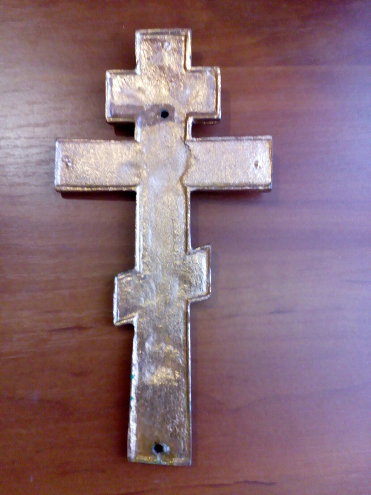 Крест   латунный
