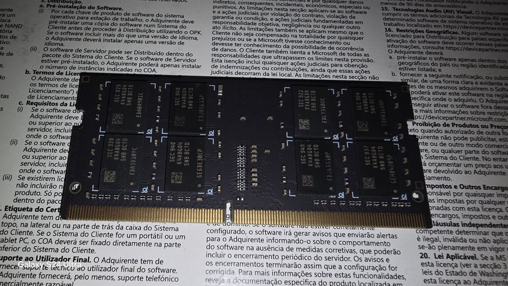 Disco Rigido SSD PCIe 2TB NVMe + 16GB RAM SODIMM
