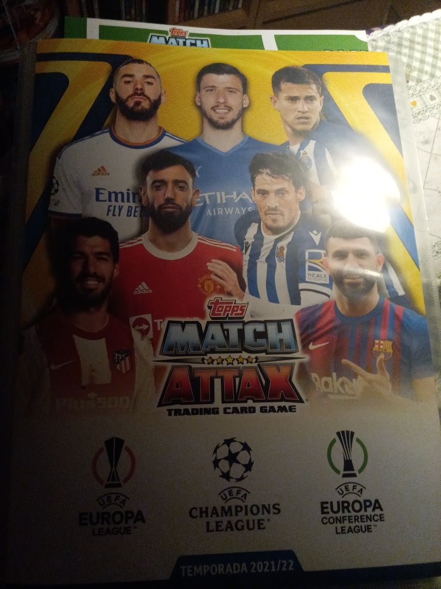 Álbum match attax 2021/2022