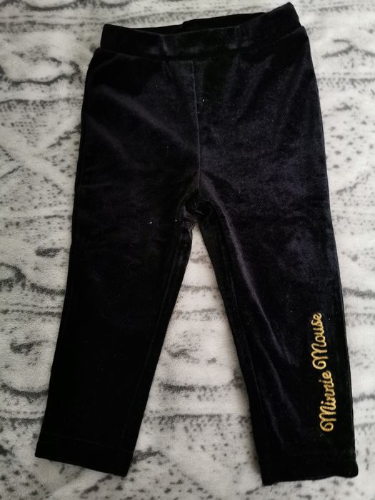 Legginsy welurowe Disney baby