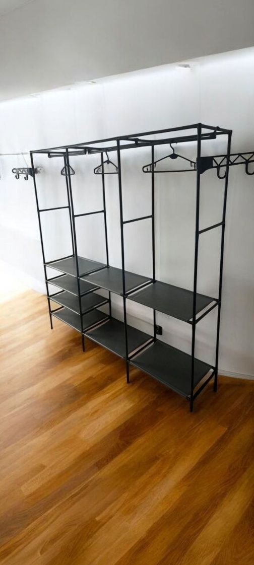Garderoba XXL loft organizer do pokoju DUŻA szafa regał pojemnik