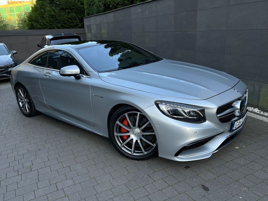 Mercedes-Benz Klasa S S63 AMG Coupé Stan Idealny Night Vision Swarovski