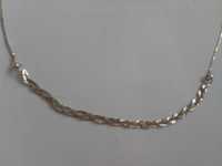 piękny srebrny naszyjnik/łańcuszek, srebro 925, Włochy