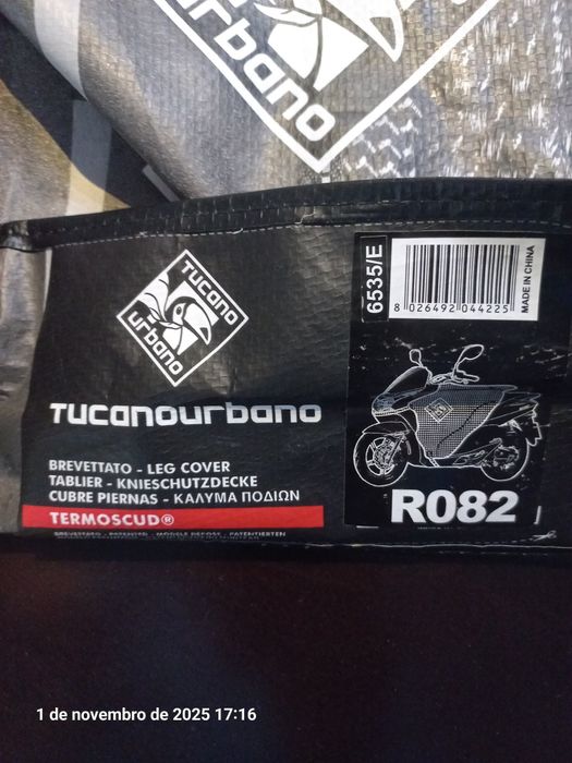 Proteção de pernas para PCX 125 Tocano Urbano