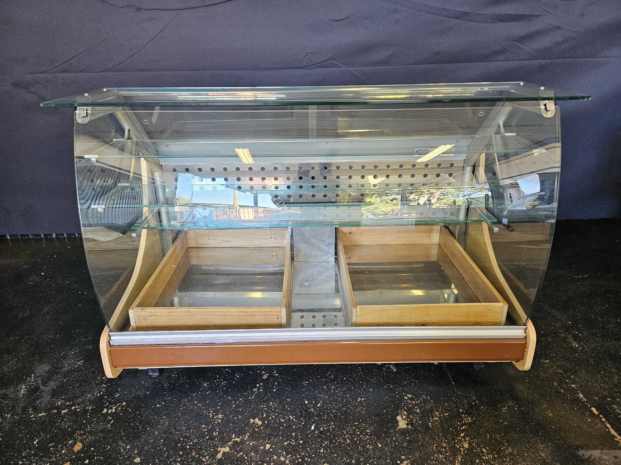 Vitrine neutra para pão e bolos