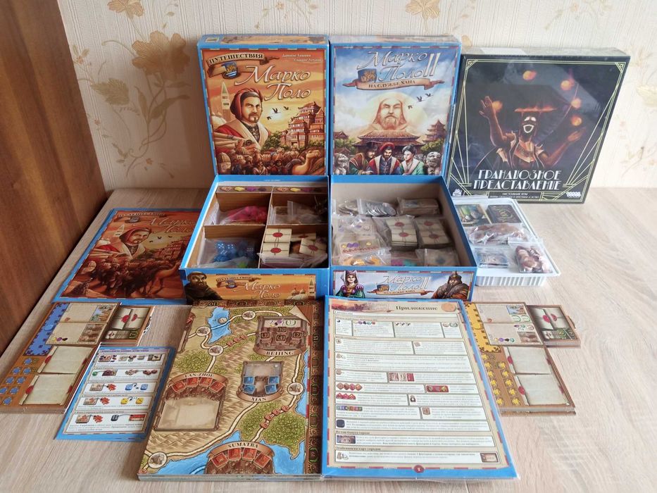 Настольная игра Марко Поло