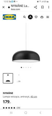 Nowa lampa Ikea Nymane