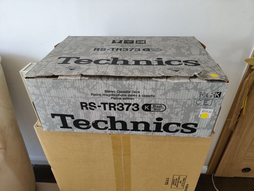 Magnetofon kasetowy Technics RS-TR373 M2 High-End w oryginalnym opakow