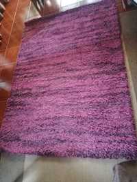 Carpete rosa/roxa 230 x 160