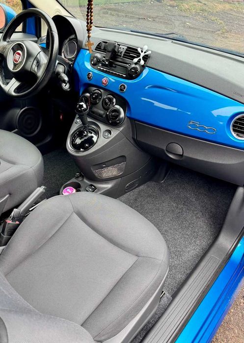 Fiat 500 Pop 2015 Blue 1.4L автомат