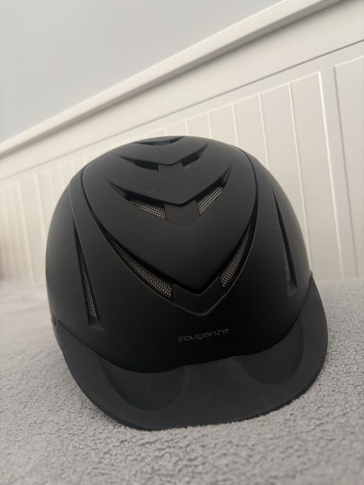 Kask jeździecki Fouganza 500, j. NOWY