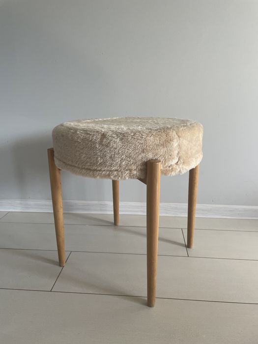 Stołek,podnóżek Skandynawia lata ’70