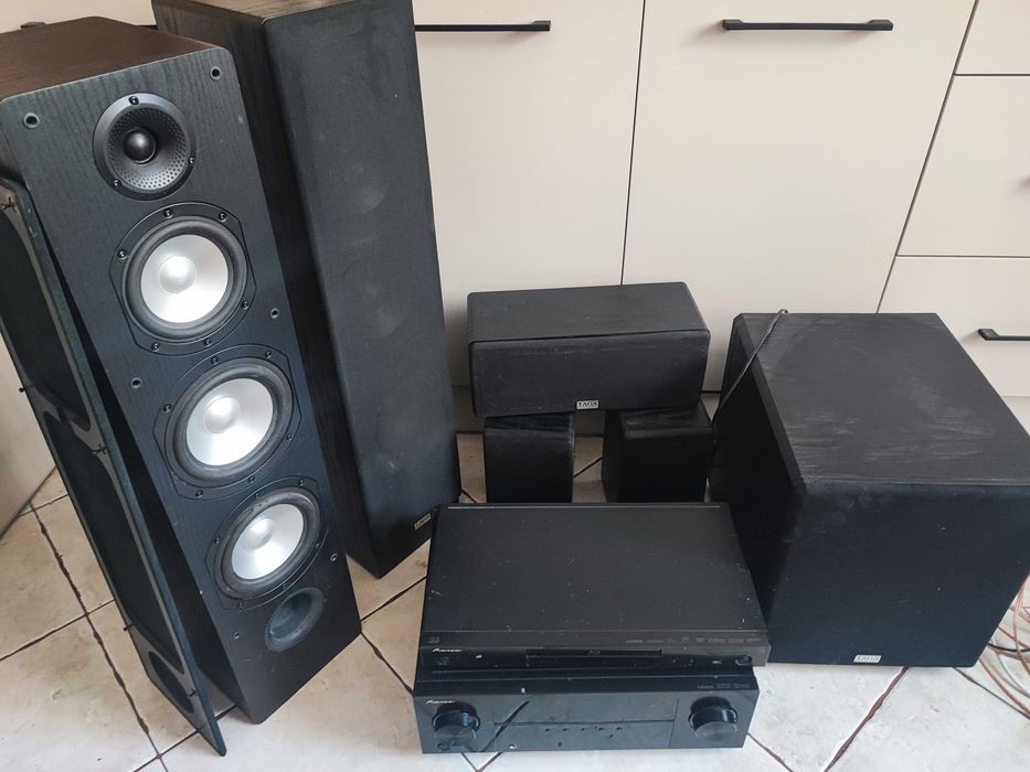 Zestaw kina domowego 5.1 TAGA + Pioneer