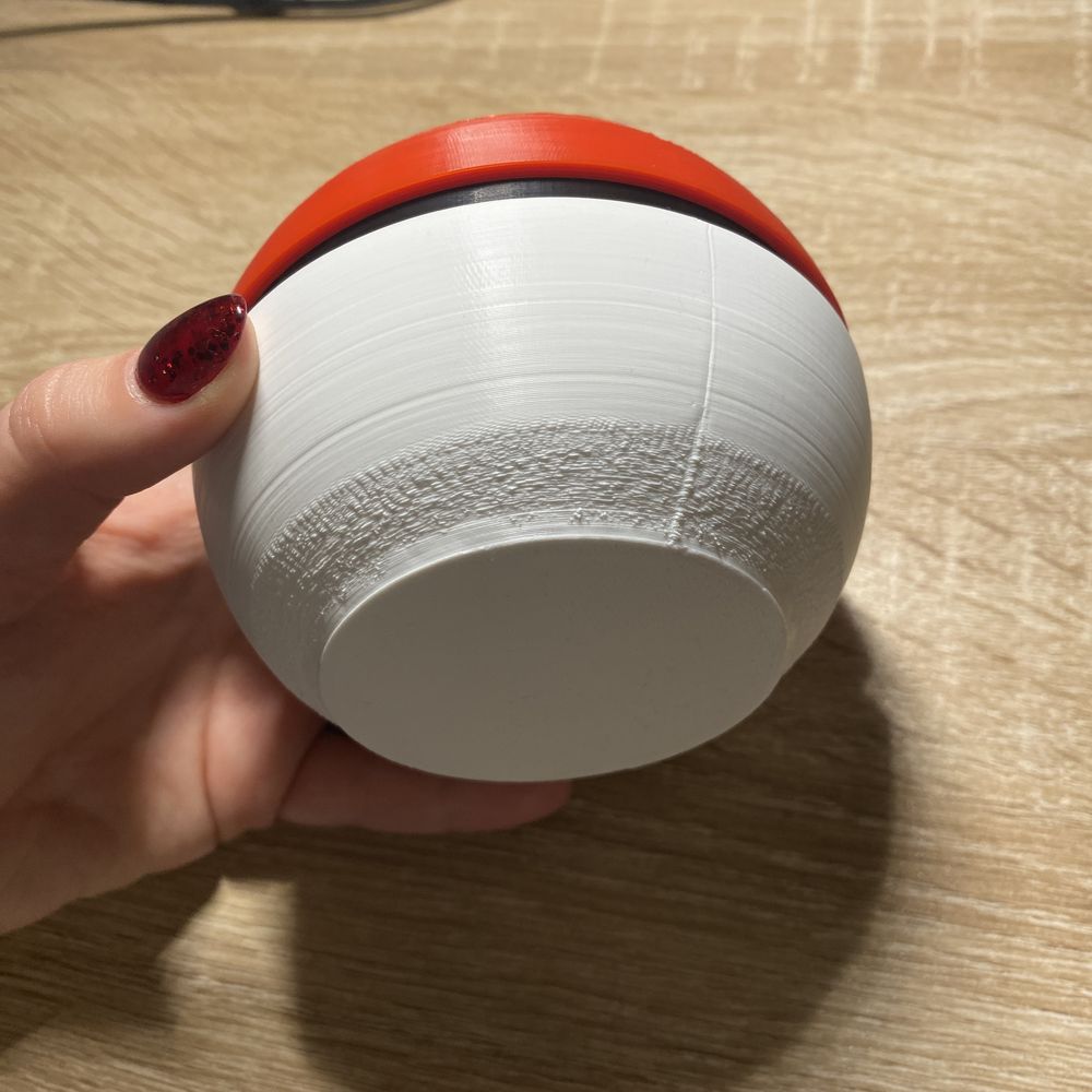 Pokeball doniczka w kształcie kuli Pokemon wydruk 3D pudełko