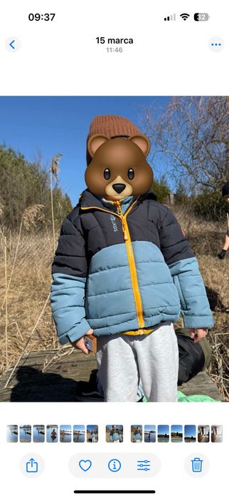 Kurtka zimowa Trollkids narciarska 98