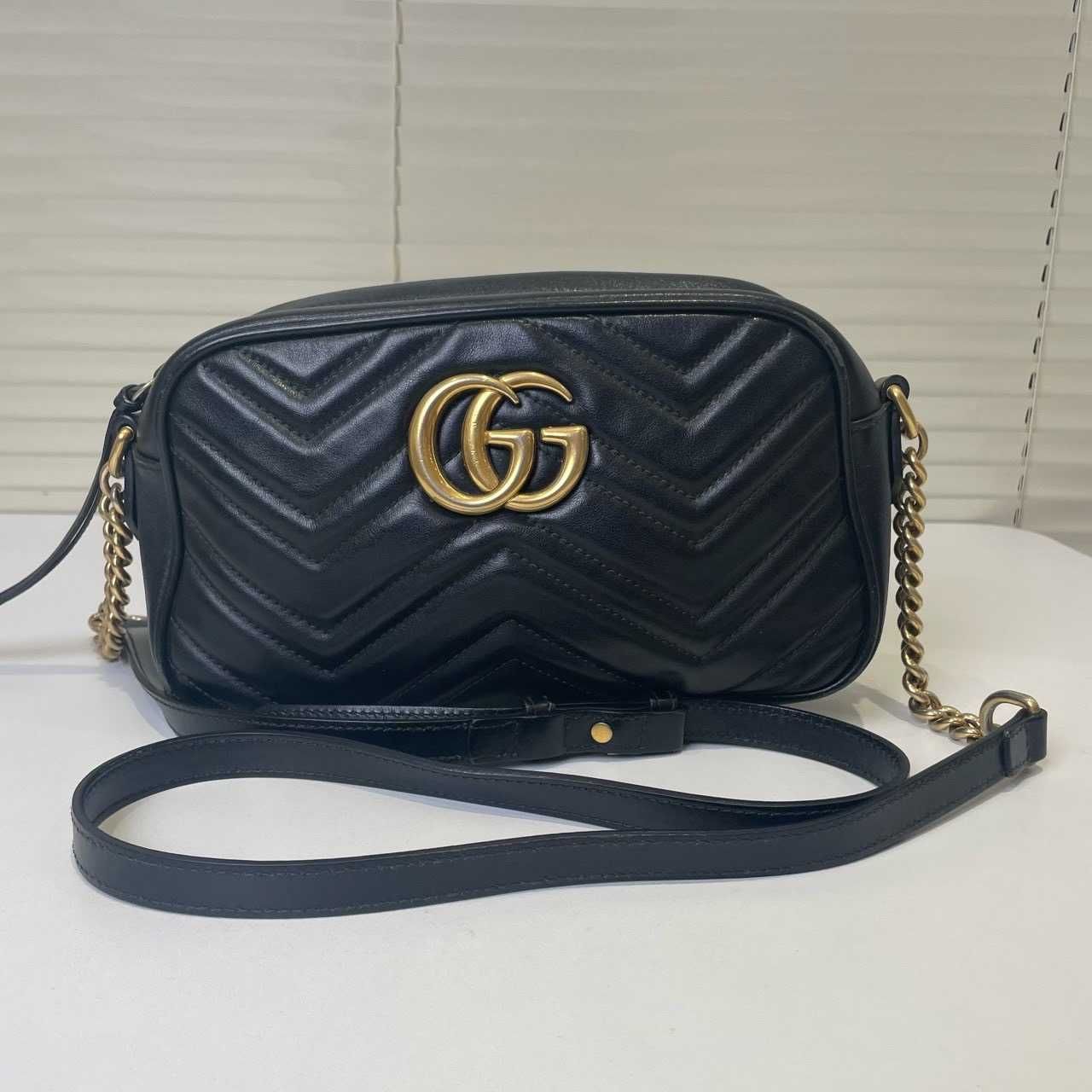 Mała torba na ramię Gucci GG mini Marmont