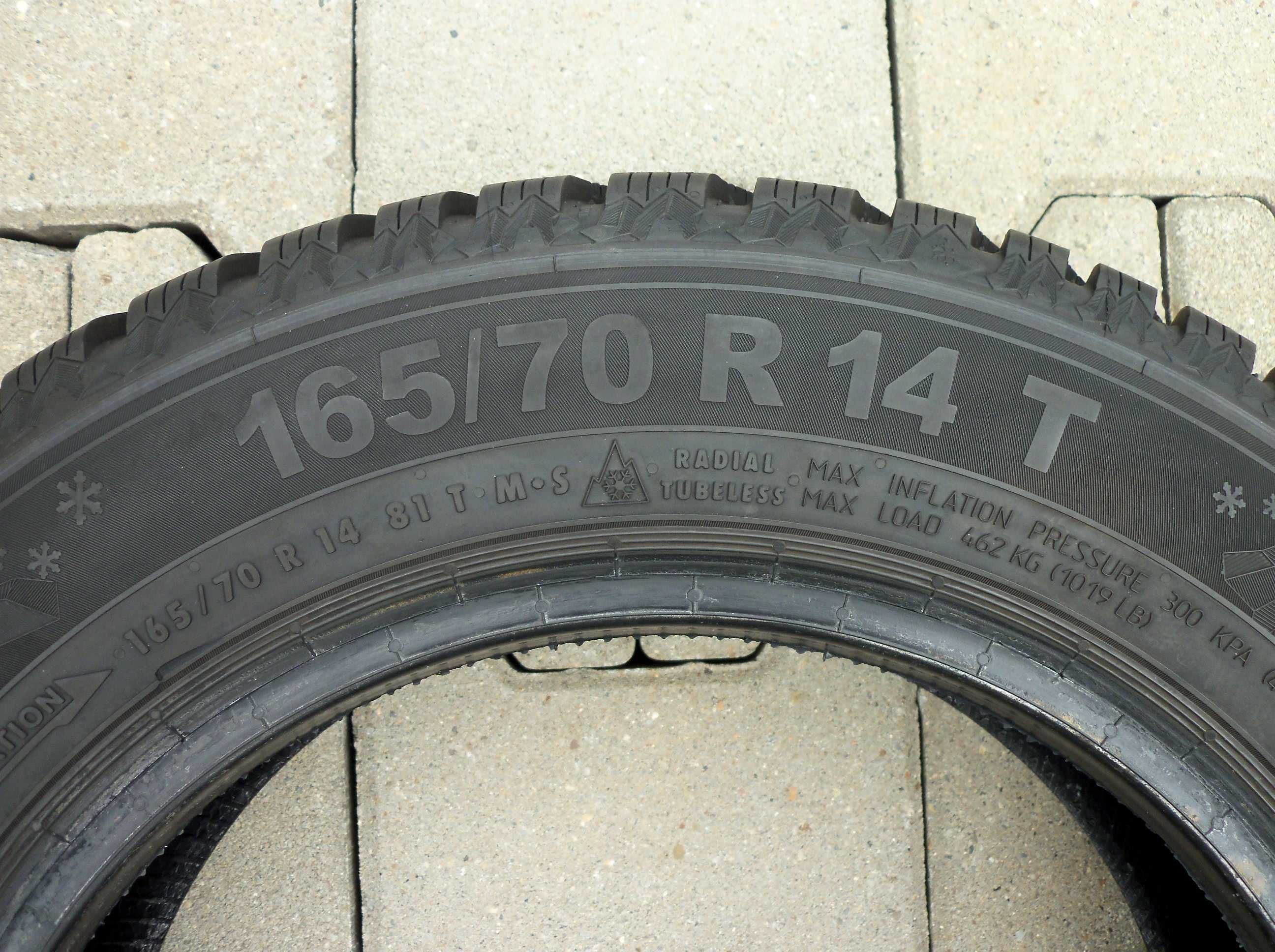 opony zimowe zima 165/70R14 81T SEMPERIT Speed-Grip 5 2022rok 7,5mm.