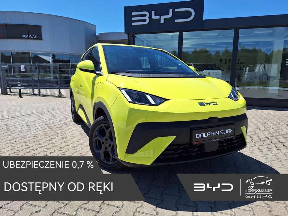 BYD Dolphin Surf Zasięg 322 km / Kamera Cofania / CarPlay i Android Auto