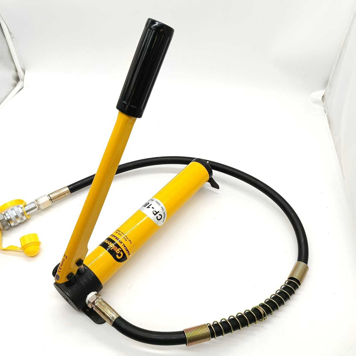 Siłownik hydrauliczny 20T + Pompa CP-180 UltraCienki, 7cm, 850W