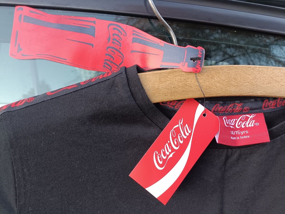 Bluzka, t- shirt Coca- Cola Nowa 14, 15 lat 158/170