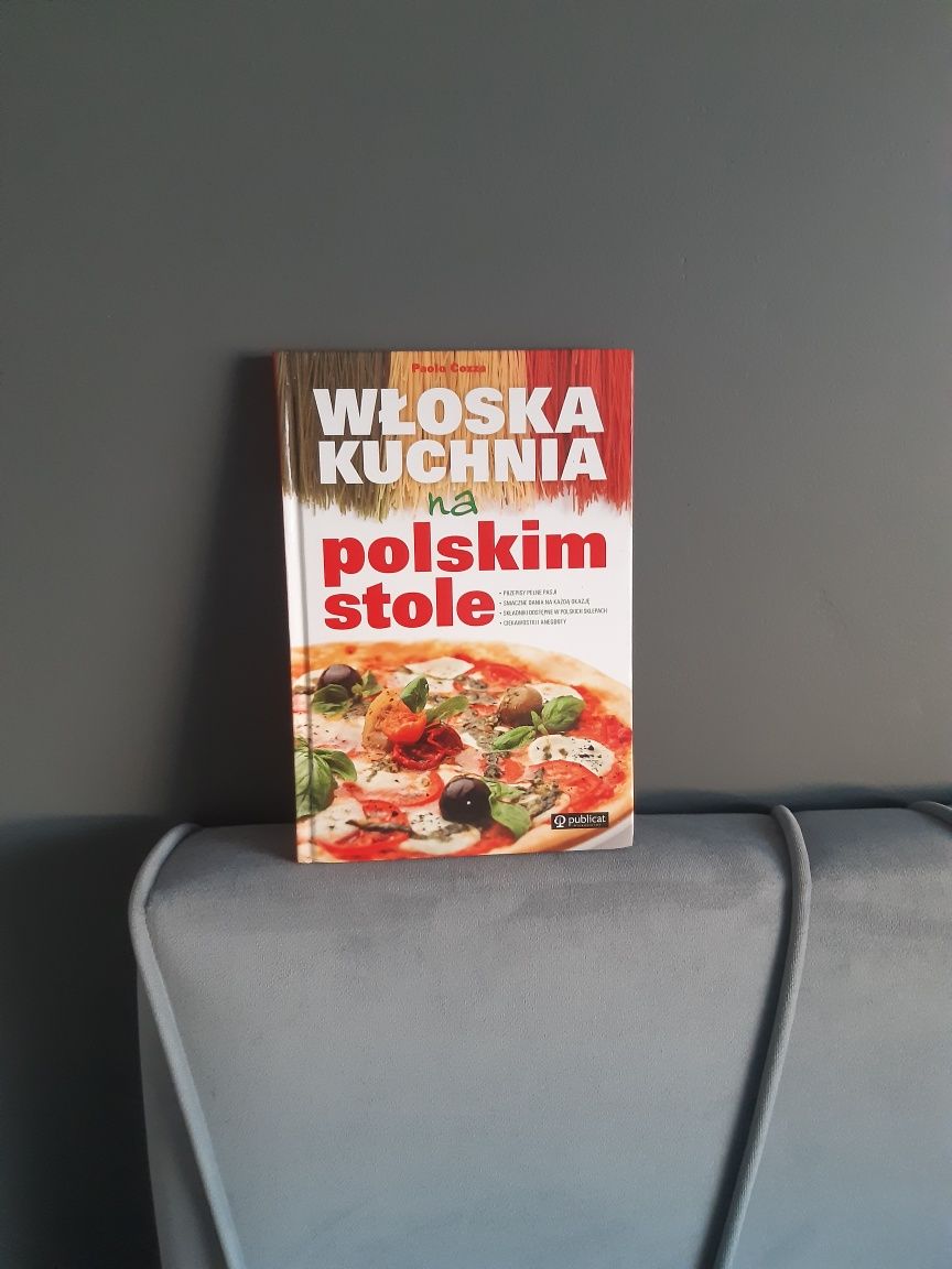 Książka kuchnia włoska na polskim stole