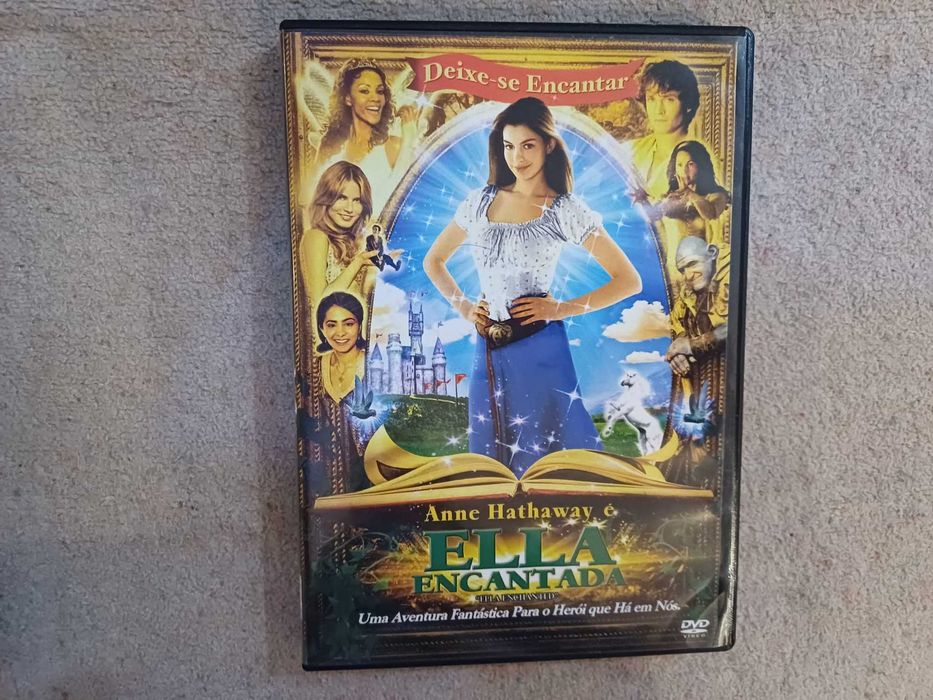 DVD - Ella encantada, com Anne Hathaway, Hugh Dancy, Joanna Lumley