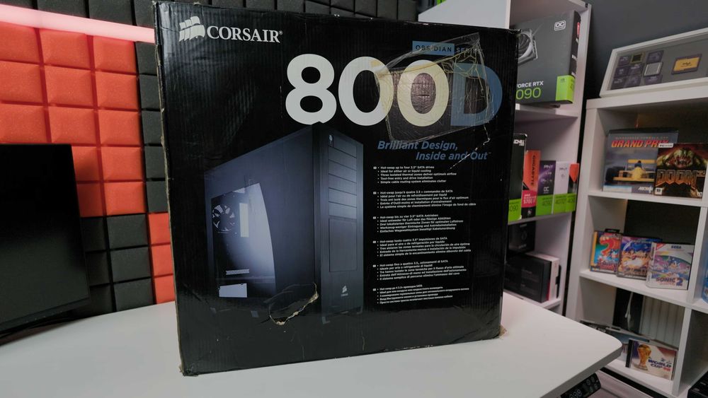 Komputer kolekcjonerski z 2010 roku projekt YouTube, i7 980X + GTX 580