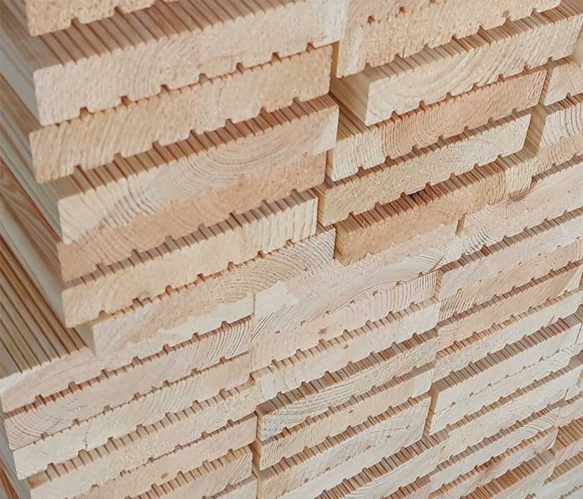 Deska tarasowa ogrodowa sosnowa sucha 27 x 145 x 3000 mm